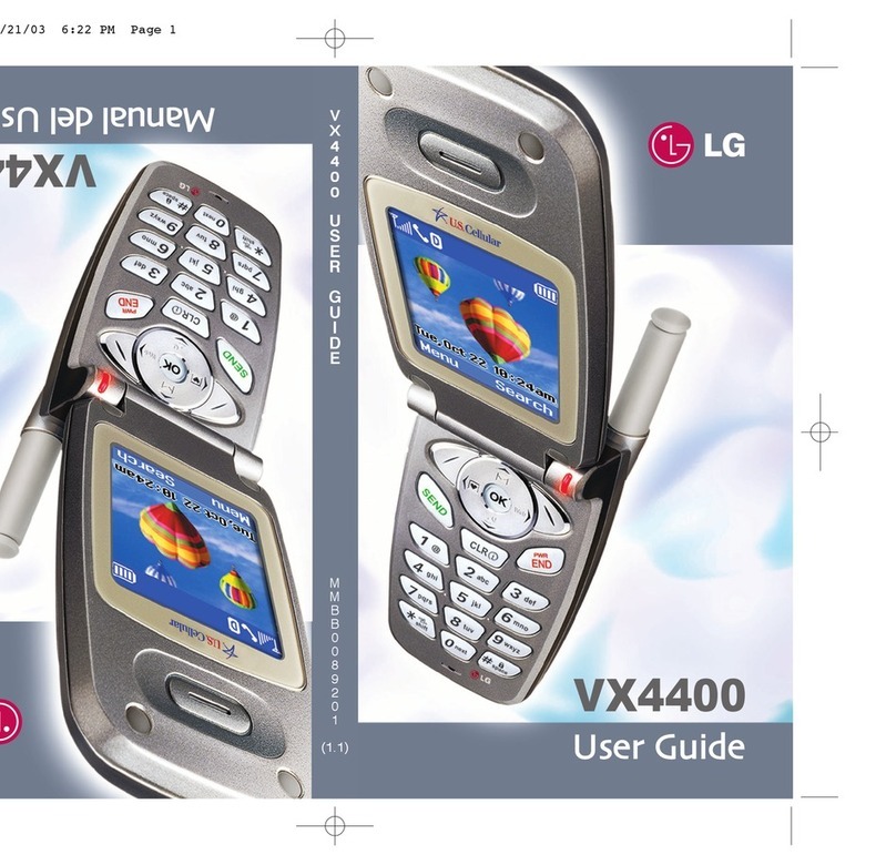 LG LGTM540C User manual