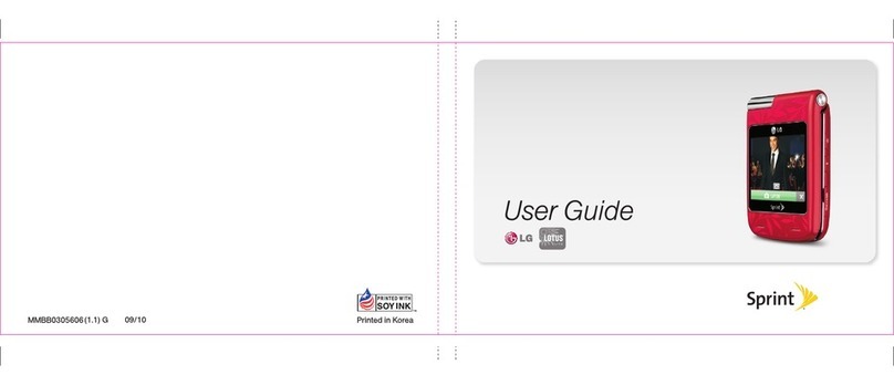 LG LGLX610 User manual