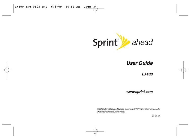 LG LGLX400 User manual