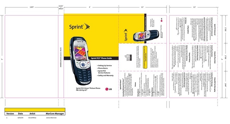 LG PM-325 Phone guide