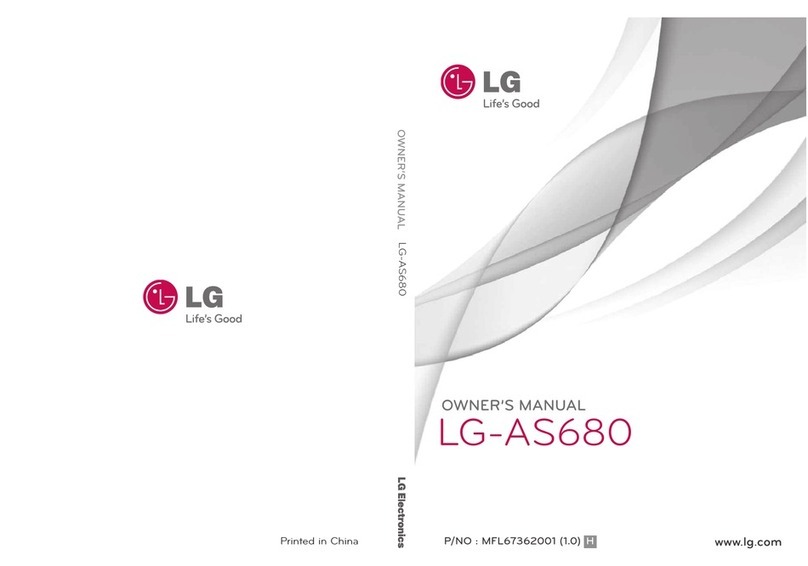 LG AS680 User manual