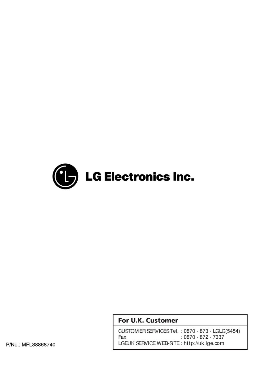 LG WD-12316RDK User manual