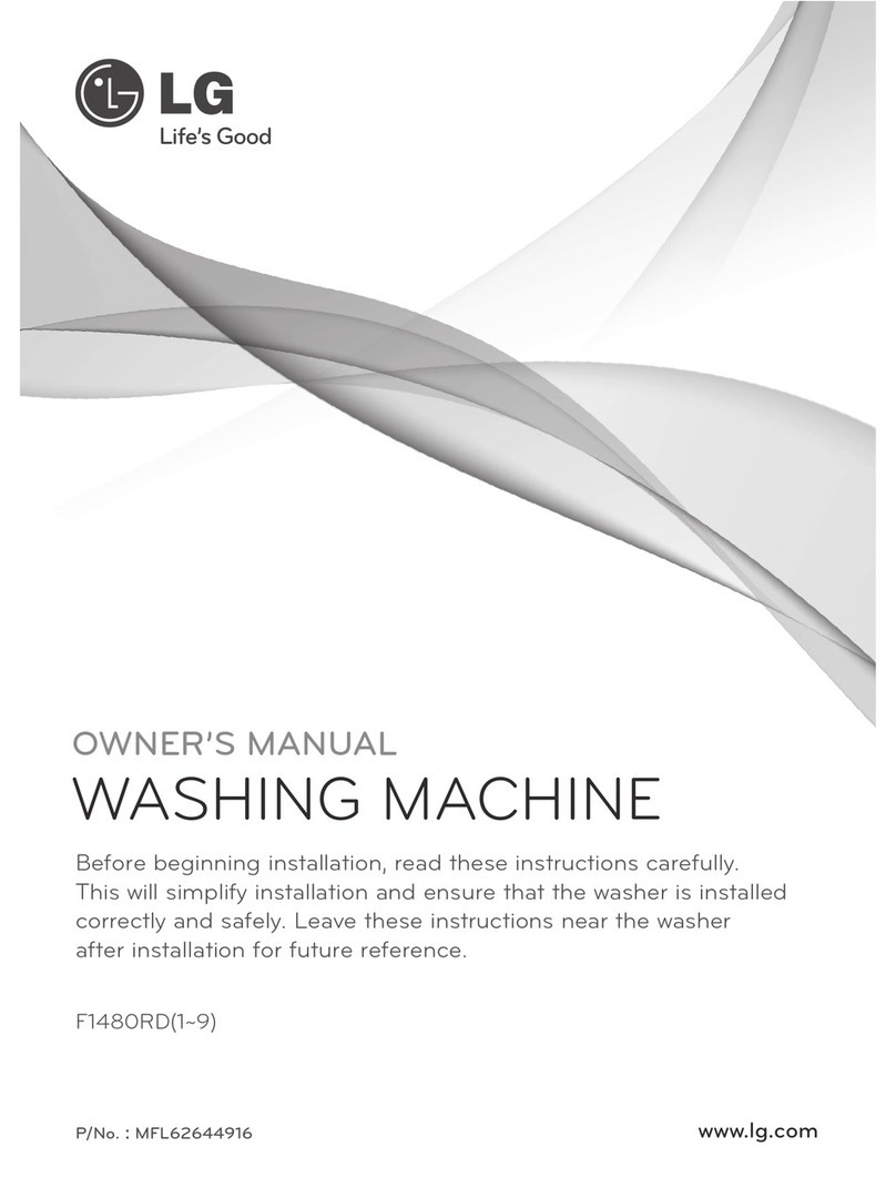 LG F1480RD5 owner's manual LG F1480RD5 owner's manual