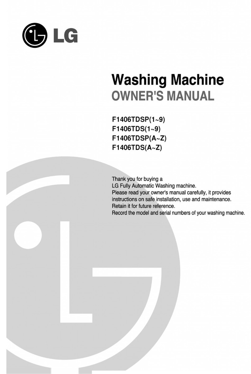 LG F1406TDSP6 owner's manual