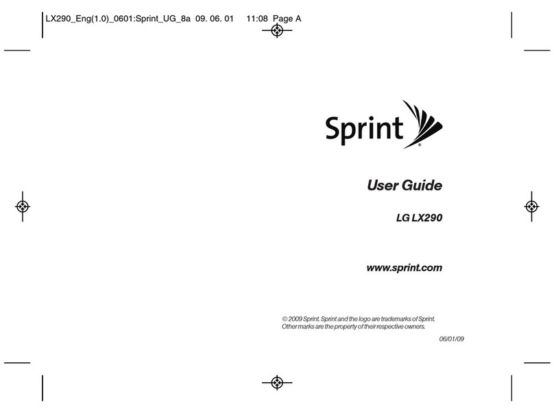 LG LGLX290 user guide