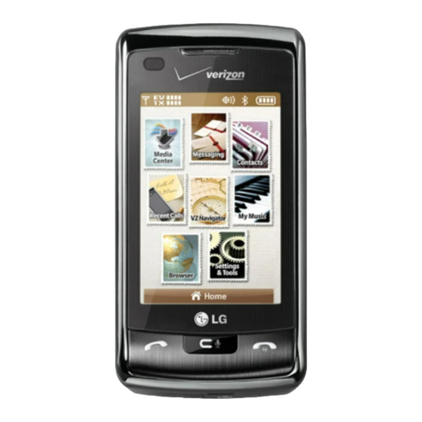 LG VX11000 User manual