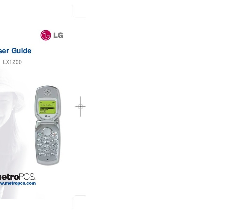 LG LGLX1200 User manual