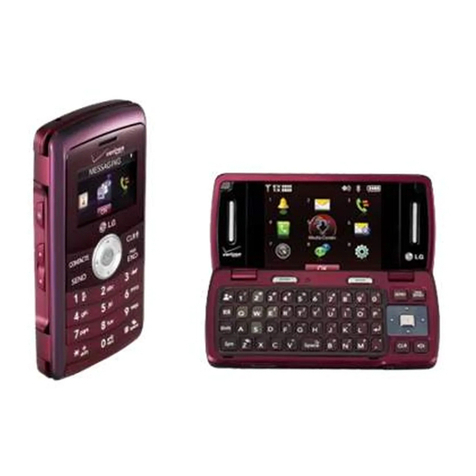 LG VX9200 Red User manual