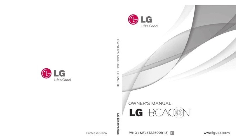 LG Beacon MN270 User manual