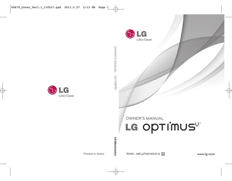 LG US670 User manual