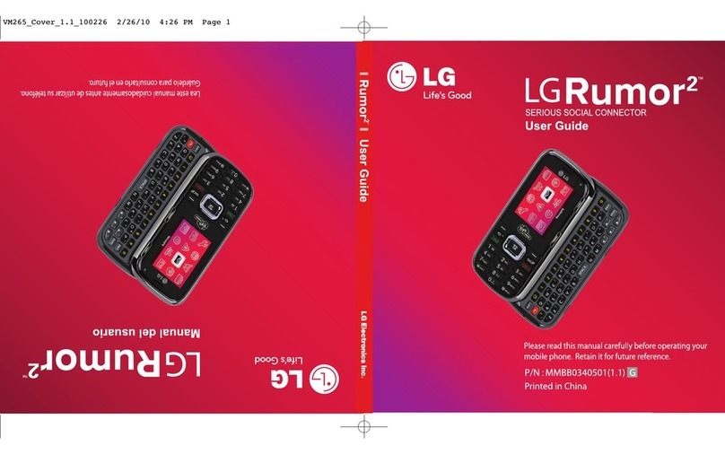 LG LGVM265 User manual