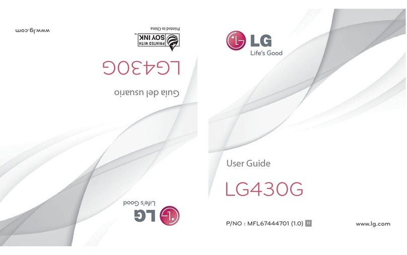 LG LG430G User manual
