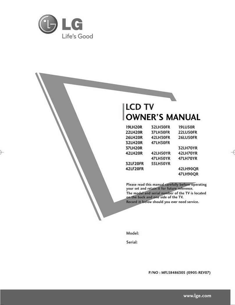 LG 42LH20R-MA User manual