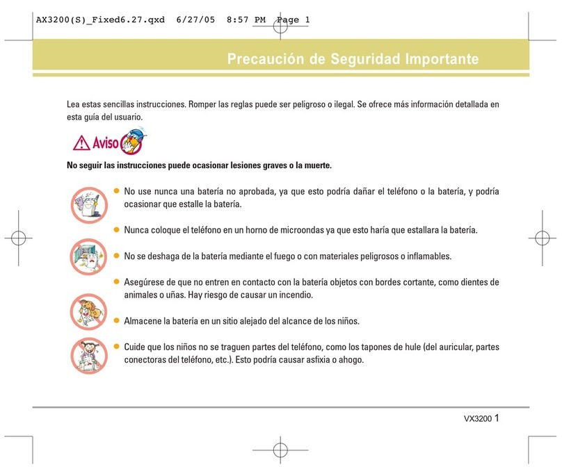 LG LGAX3200 User manual