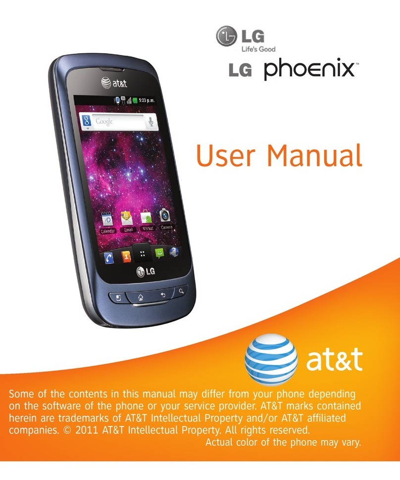 LG LGP505 User manual
