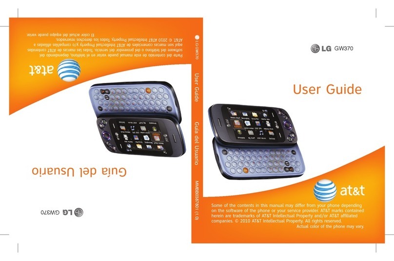 LG GW370 Grey User manual