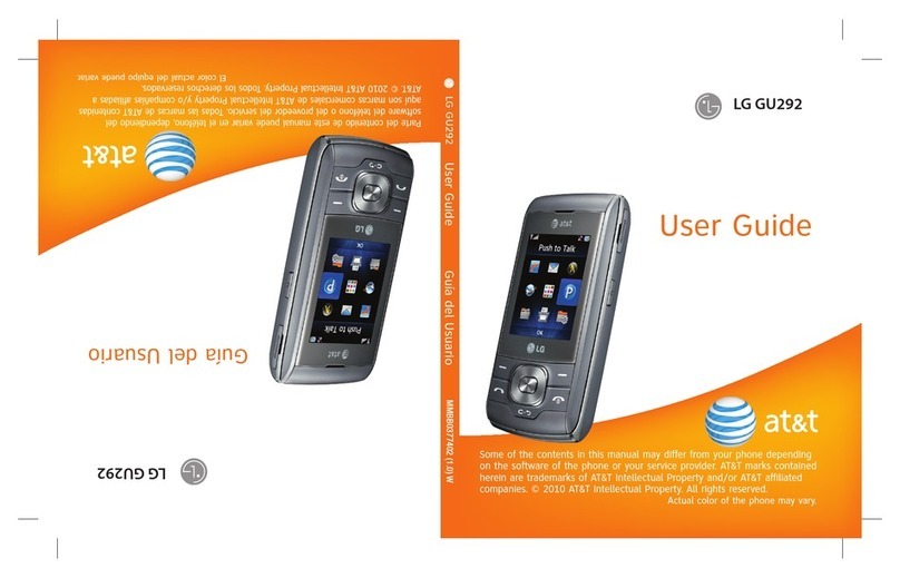 LG GU292 User manual