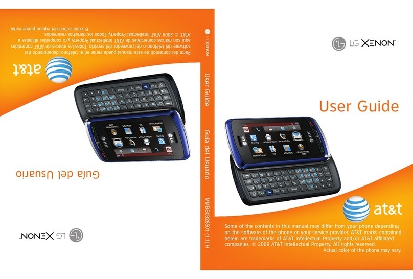 LG GR500 User manual