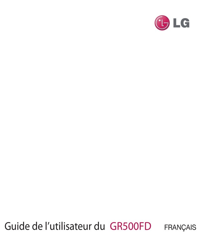 LG GR500FD Quick start guide