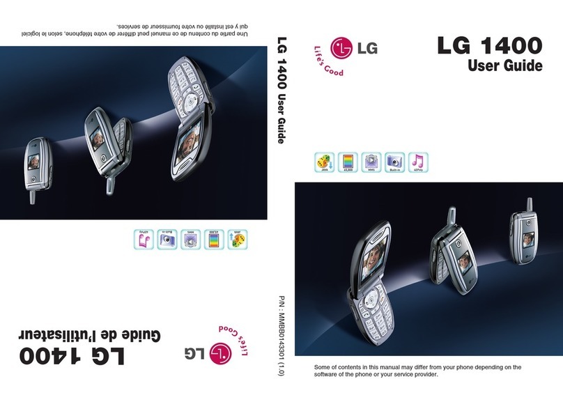 LG LG1400 User manual