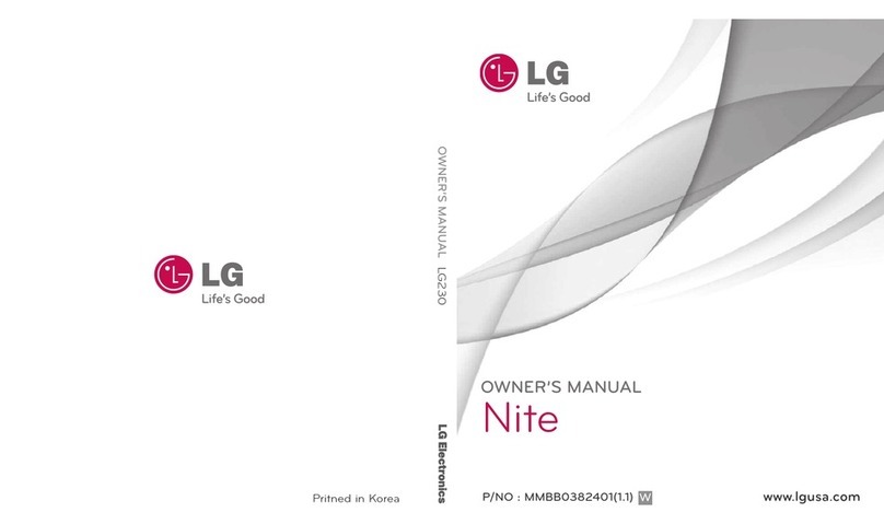 LG LG230 User manual