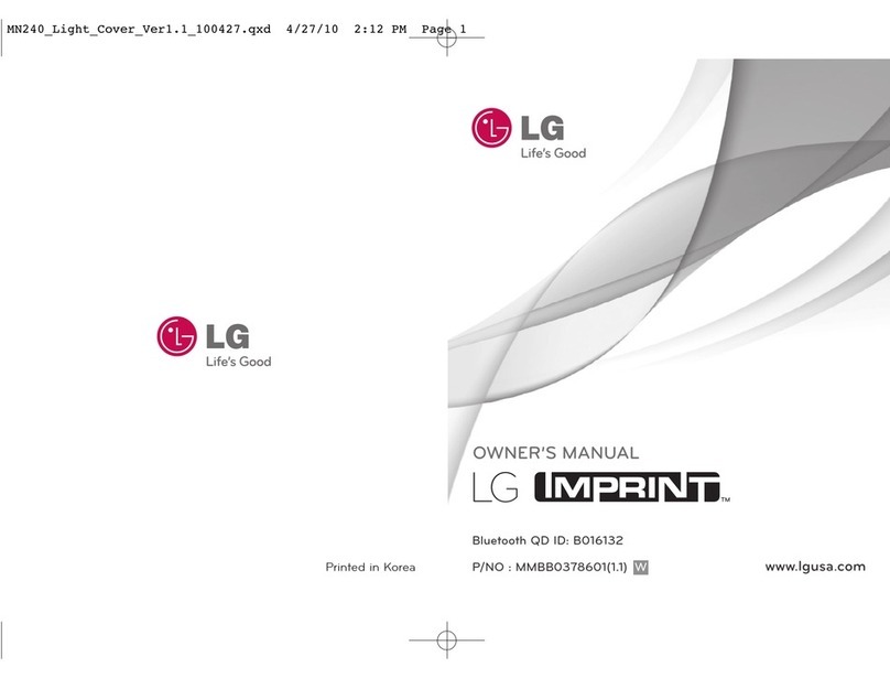 LG LGMN240 User manual