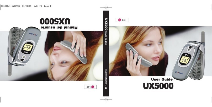 LG LGUX5000 User manual
