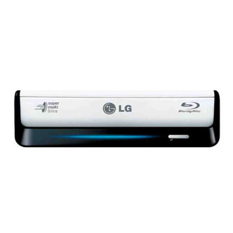 LG BE08LU20 - 8X External Blu-ray ReWrite Drive User manual LG BE08LU20 - 8X External Blu-ray ReWrite Drive User manual