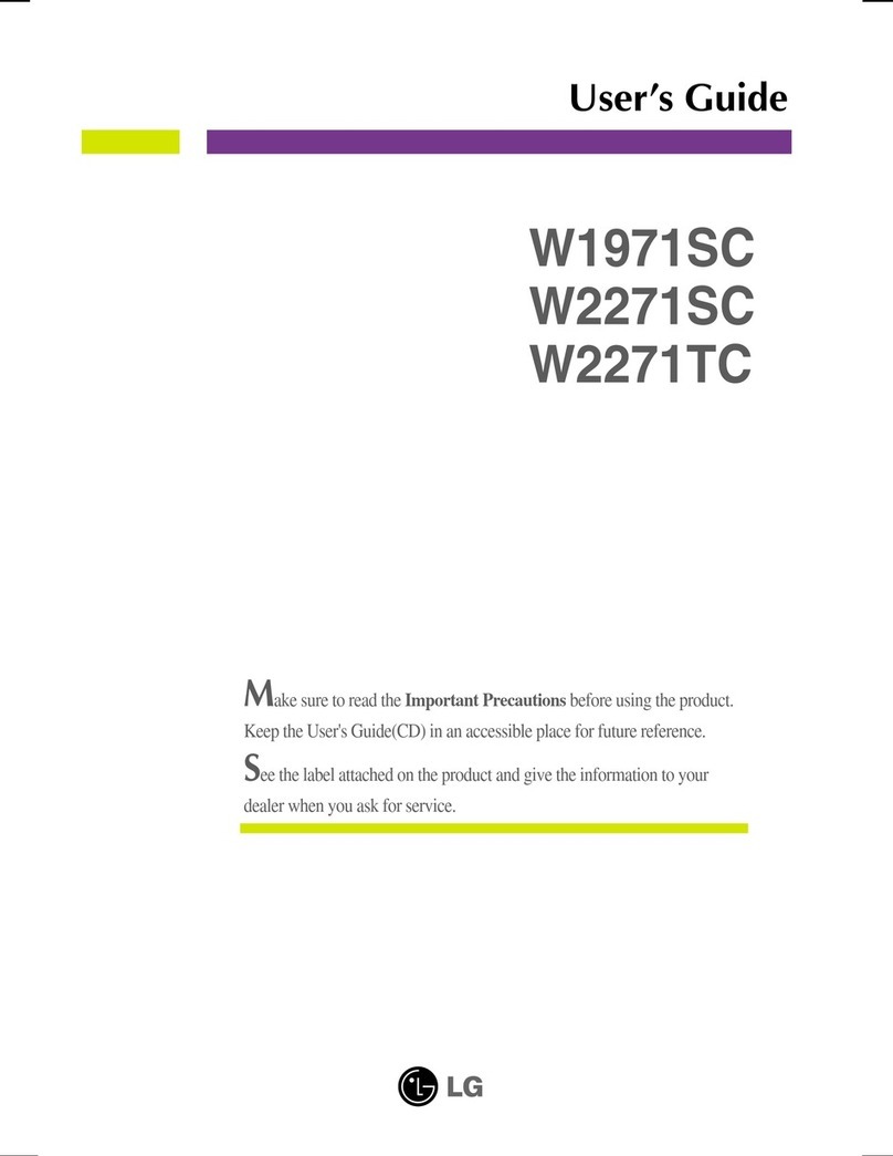 LG W2271TC User manual