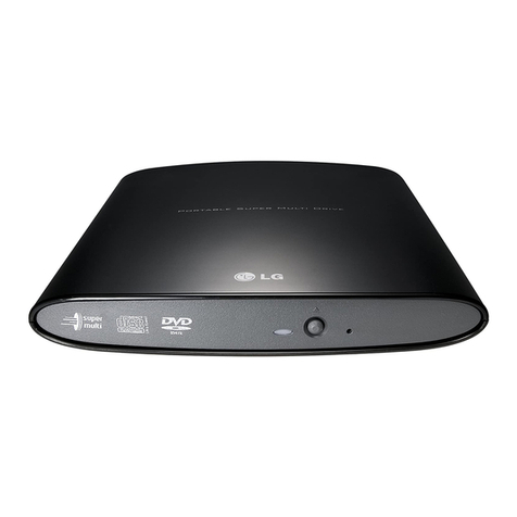 LG GP08NU20 Quick setup guide