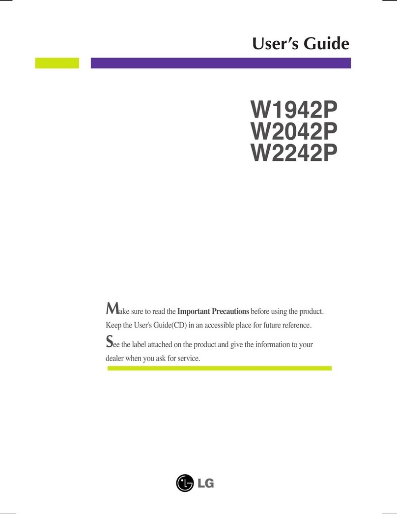LG W1942P-SF User manual