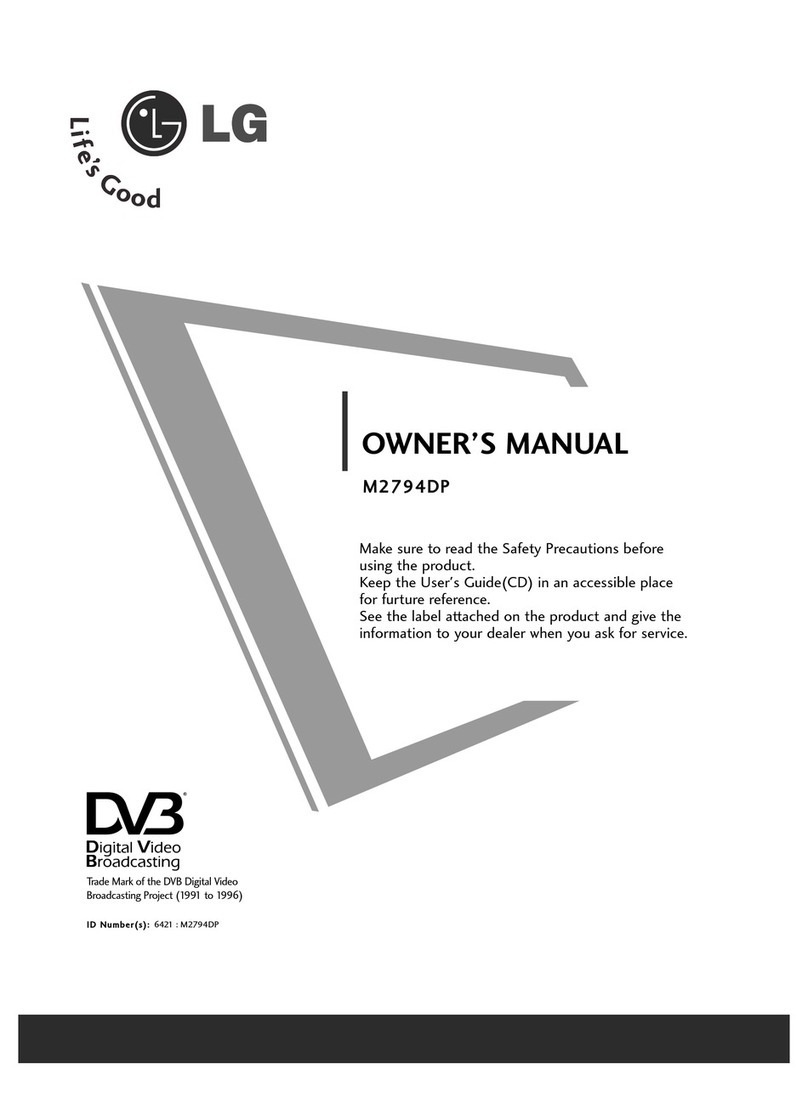 LG Flatron M2794DP User manual