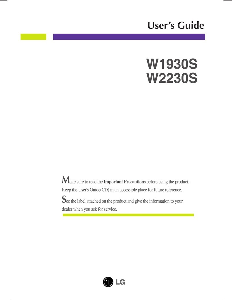 LG W2230S-EF User manual