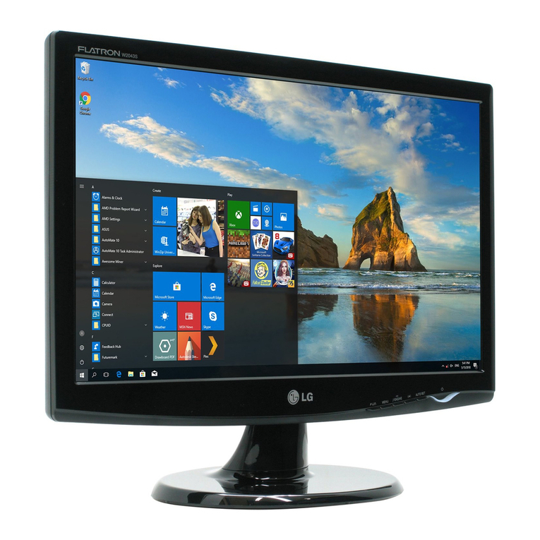 LG Flatron W2043S User manual