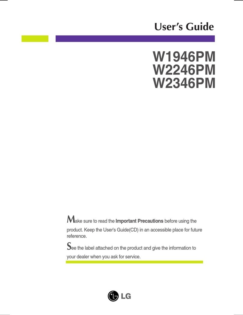 LG W1946SM-BF User manual