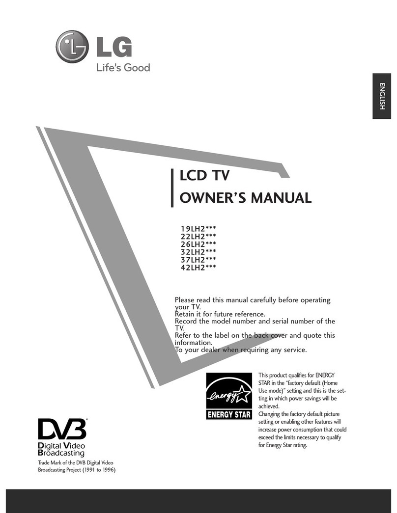 LG 19LH250C User manual