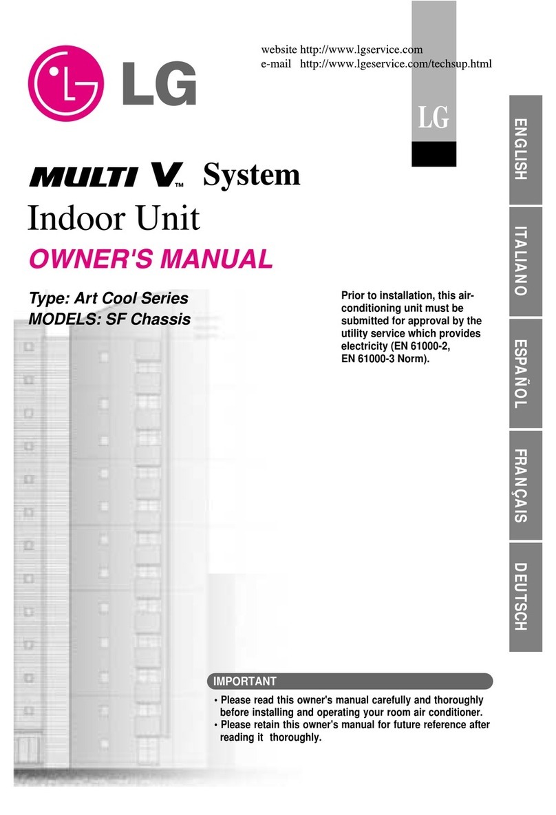 LG ARNU09GSF11 User manual