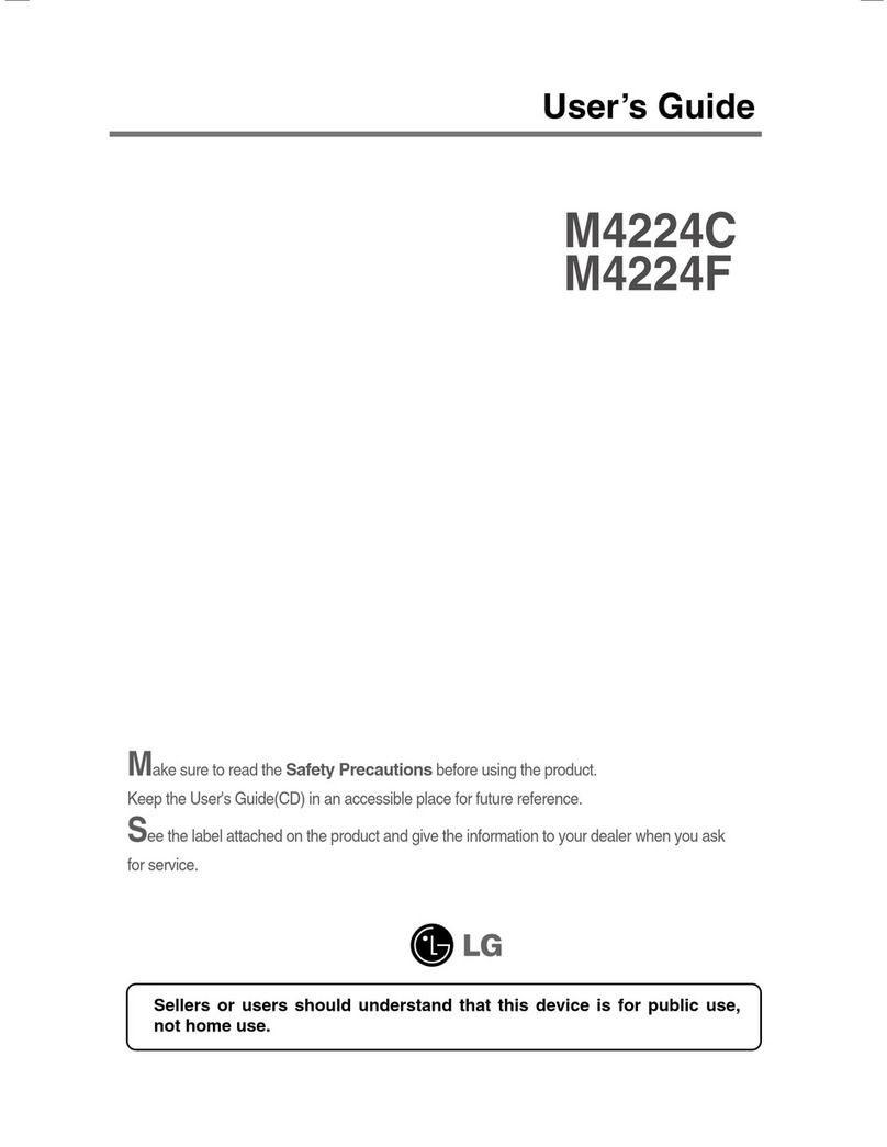 LG M4224FCBAP User manual