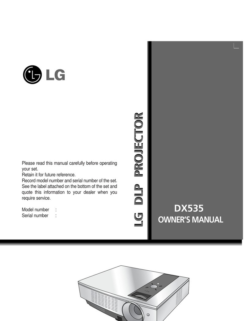 LG DX535 User manual