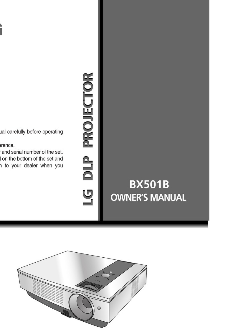 LG BX501B User manual