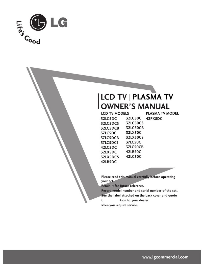 LG 37LC5DCB User manual