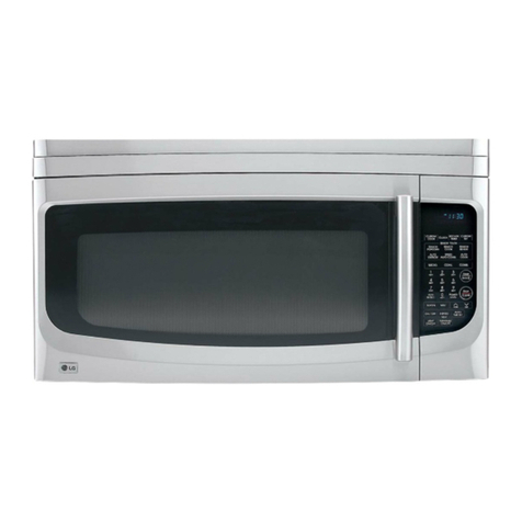 LG LMVH1750 Owner's manual & cooking guide