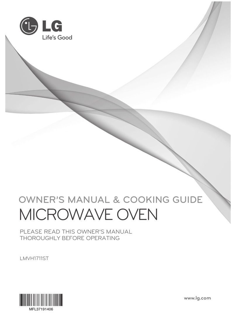 LG LMVH1711ST Use and care manual