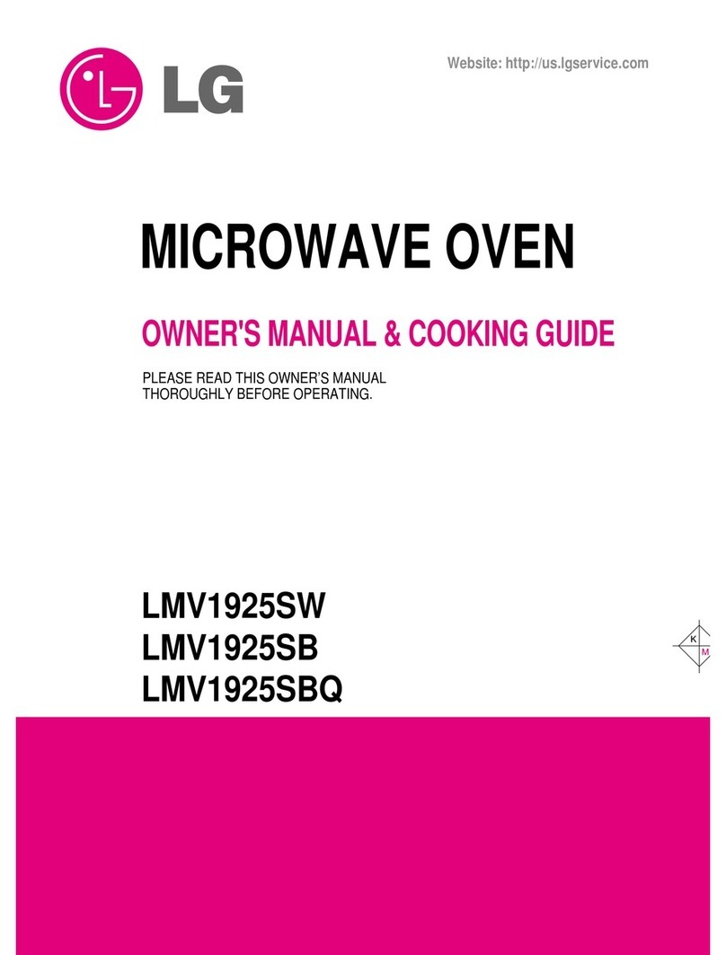 LG LMV1925SBQ Use and care manual