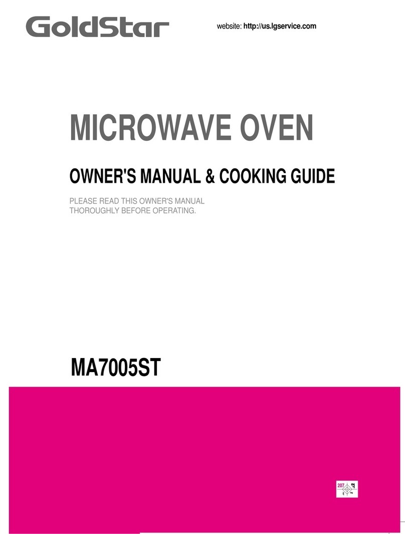 LG MA7005ST Use and care manual