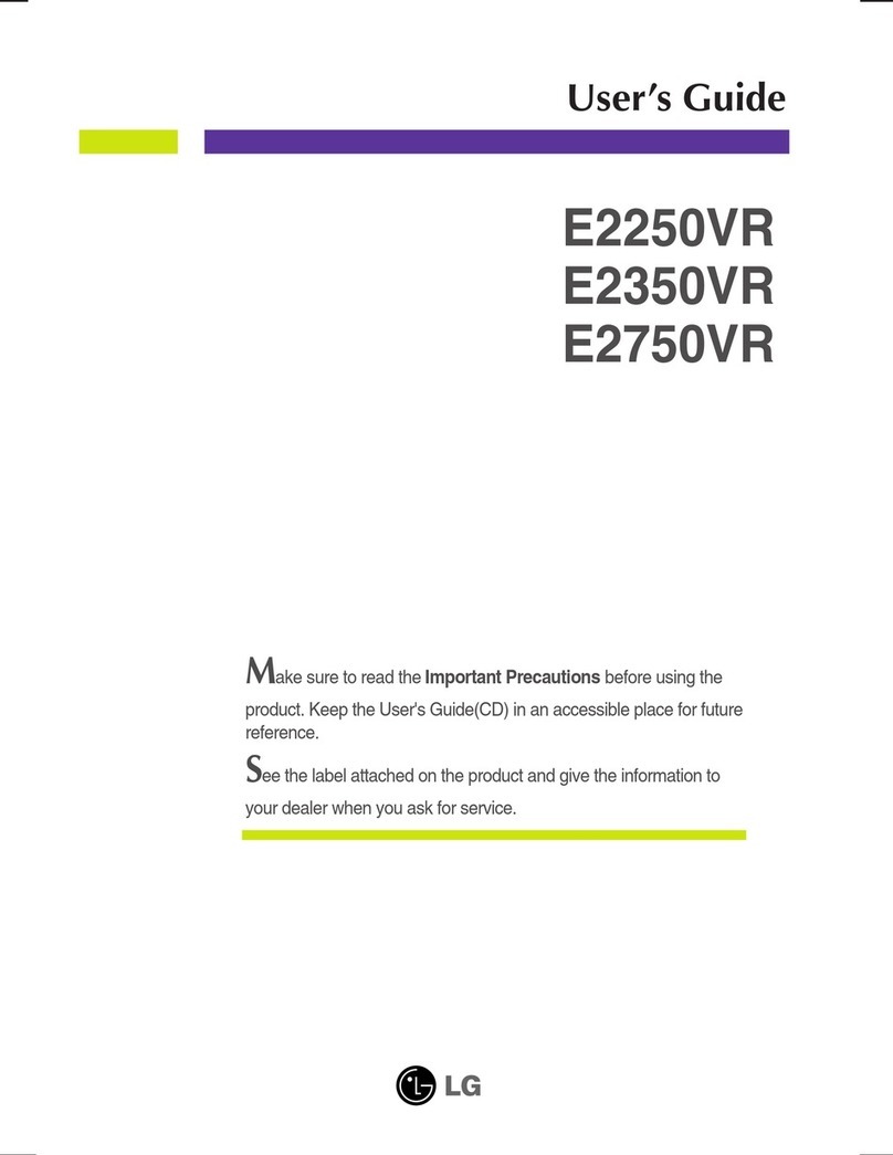 LG E2750VR-SN User manual