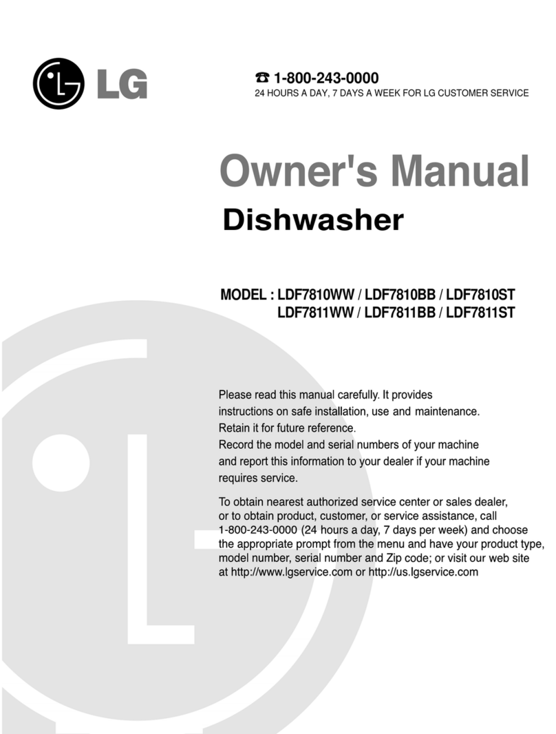 LG LDF 7811BB owner's manual