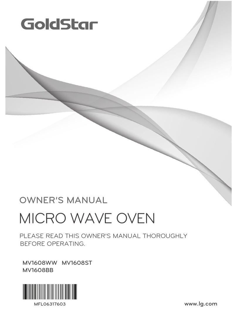 LG MV1608ST owner's manual