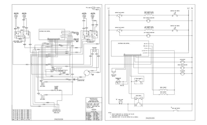 Frigidaire FEF357BSF Quick start guide