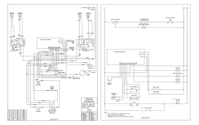 Frigidaire FEF357ASB Quick start guide